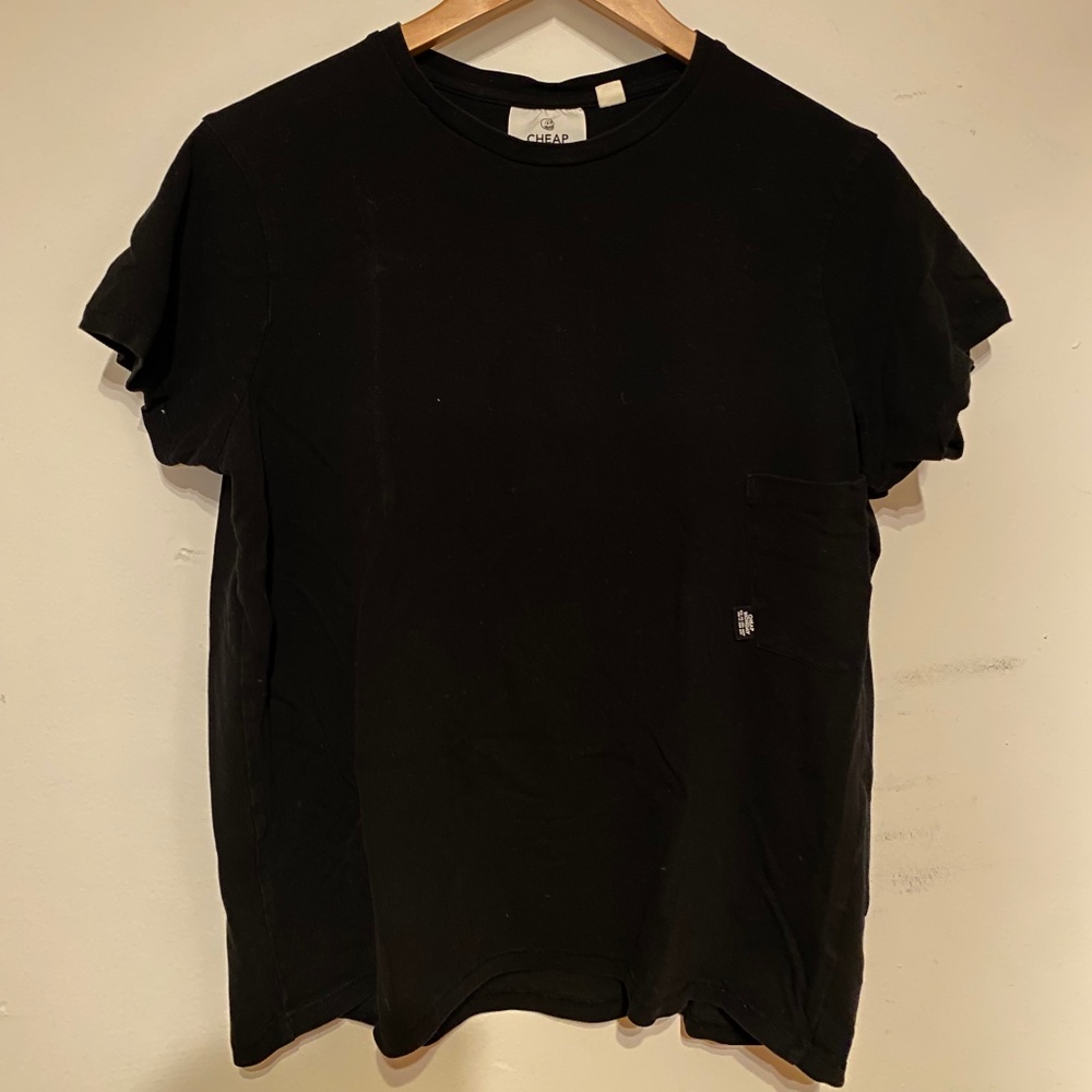 Vintage Cheap Monday Avant Garde Cotton Pocket Tee